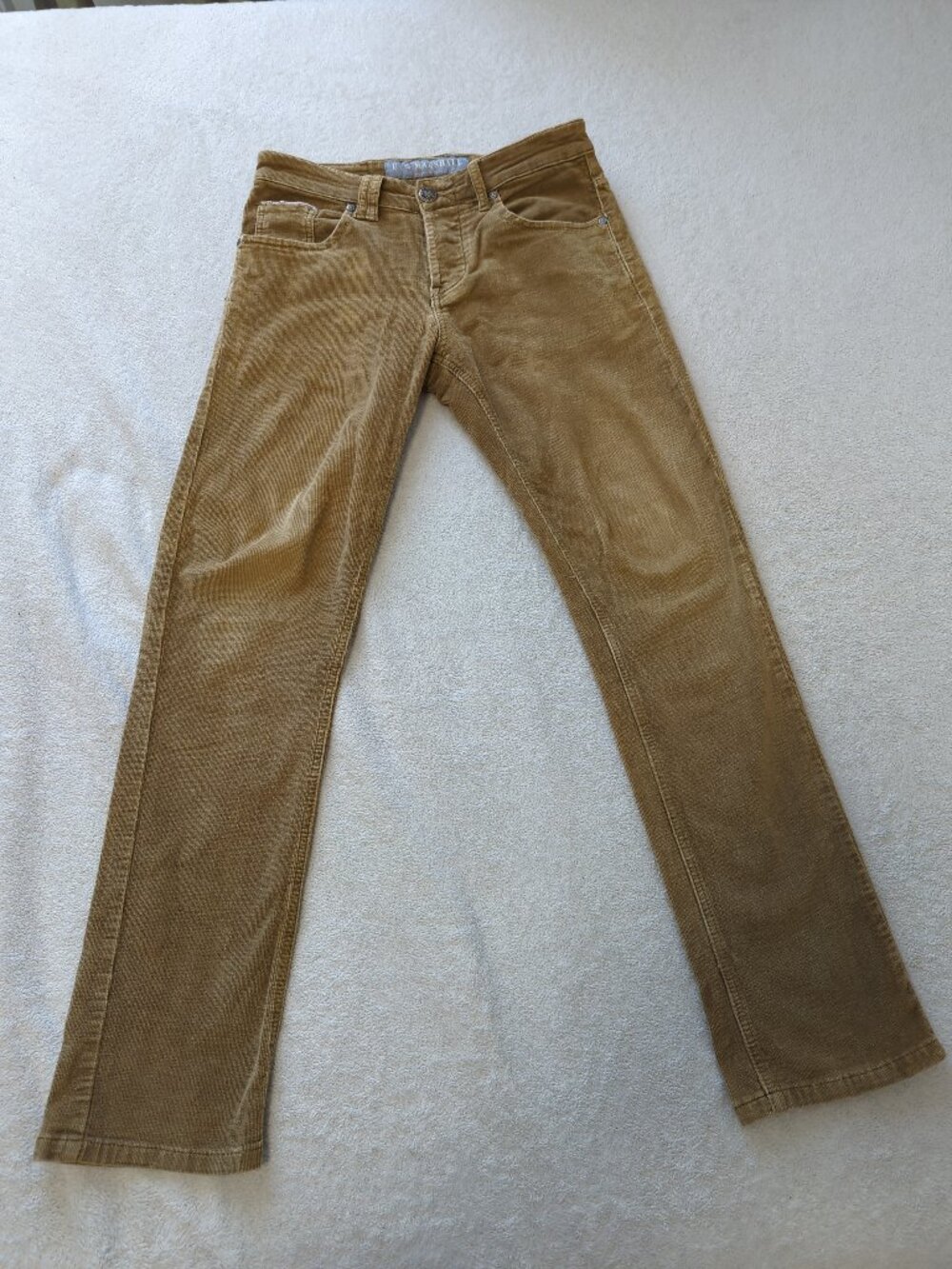 Pantalon en Velours Côtelé (Corduroy) US Marshall – Ocre / Moutarde (Taille 30 U